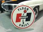 Hurst 60'S Floor Vintage Metal Sign 28" Gasser Shifter Hot Rod Trans Am. Fixed Price $79.95.