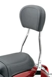 Cobra Round Tall 17" Chrome Sissy Bar (02-7765). Fixed Price $399.43.