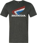 Honda Apparel NP21S-M1821-M Vintage Wing T-shirt Gray Medium. Fixed Price $29.95.