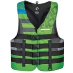 Motion Mens Green Nylon Life Jacket Jet Waterski Riding Vest. Fixed Price $34.99.
