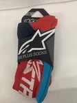 Alpinestars Mx PLUS-2 Socks Small Red Off-road Boot. Fixed Price $18.95.