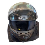 Gmax GM54S Full Face Modular Helmet Black Motorcycle Snowmobile Size Xl. Fixed Price $98.00.