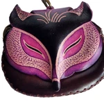 Genuine Leather Wristlet Wallet Change Coin Purse Zip Closure Foxy Charm. Fixed Price $16.99.