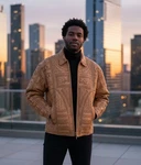 Read Vintage Schott Nyc Mens Leather Spellout Tribal Design Hip Hop Jacket 2XL. Fixed Price $204.00.