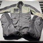Firstgear Jumpsuit Mens Medium Black Thermo 1-PIECE Motorcycle Riding Rain. Fixed Price $79.99.
