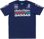 Gasgas Troy Lee Designs Team Youth T-shirt Navy Tee Size 12-14Y 3GG240070709. Fixed Price $30.00.