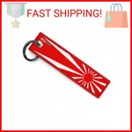 Keytails Keychains, Premium Quality Tag For Jdm Cars Rising Sun - Red. Fixed Price $15.23.