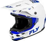 Fly Racing 73-8722L Kinetic Verdict Helmet White/blue /grey Large. Fixed Price $169.95.