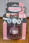 Yankee Candle Vanilla Cupcake,home Sweet Home,blk Cherry Car Jar Ultimate 3-PACK. Fixed Price $13.00.