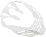 Icon Airflite Helmet Airfoil Sb Rubatone White 01331290 Replacement Part. Fixed Price $34.95.