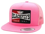 New Black Spark Patch Trucker Snapback Hat Pink Limited Edition. Fixed Price $25.95.