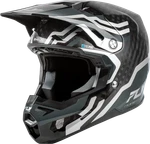 Fly Racing 2026 Youth Formula Byte Helmet Blk Carbon/grey/silver Yth Lg. Fixed Price $749.95.