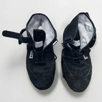 Men's Auto Racing Shoes / Crow Size 8 Black Suede Leather Lace-up. Nice!. Fixed Price $49.00.