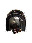 Biltwell Bonanza Motorcycle Helmet + Bubble Shield Gloss Black Small 1001-101. Fixed Price $63.99.