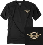 Factory Effex-apparel Tee Goldwng Badge Bk 2X 25-87828. Fixed Price $40.31.