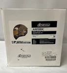 Icon Airform Semper Fi Helmet In Gold 0101-13665, Size Medium- New/ Box Damage. Fixed Price $106.50.