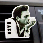 Johnny Cash Country Music Car Air Vent Clip Essential Oils Diffuser Mask Holder. Fixed Price $10.00.