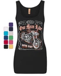 One Mean Ride Women's Tank Top Born Chopper Bobber Route 66 Biker. Fixed Price $17.99.
