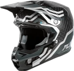 73-4450X Fly Racing Formula Byte Helmet Black Carbon/grey/silver Xl. Fixed Price $799.95.