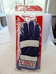 G-force Racing Gear G1 Gloves Large 9.5" 10.5" Blue- 4100LRGBU. Fixed Price $50.00.