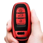 Tukellen For Audi Key Fob Cover Case,premium Soft Tpu 360 Degree Red,. Fixed Price $22.99.
