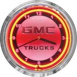 Neon Clock -gmc Trucks 15". Fixed Price $84.99.