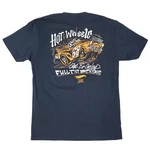 Fasthouse Hot Wheels Full Tilt Midweight Short Sleeve Tee (navy, Medium). Fixed Price $25.60.