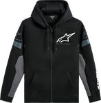 Alpinestars Esemex Zip Hoodie Black/charcoal 1235-53200-1018-2XL. Fixed Price $82.95.