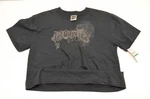 Fox 49701-001-011 Boy's Destroyed Short Sleeve Large Black Tee Shirt Nos. Fixed Price $11.47.