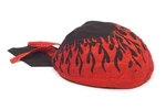 Zan Headgear Biker Skull Cap Bandana Do Rag Headwrap Flames Ii Red. Fixed Price $12.43.