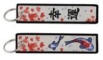Pinstant Lucky Koi Fish Nishikigoi Carp Japan Fortune China Keychain Tag. Fixed Price $14.99.