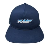 Fmf Snapback Trucker Hat Blue One Size Adjustable Embroidered Mesh 6 Panel. Fixed Price $18.05.