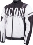 Icon Merc 3 Anomaly Mens Textile Motorcycle Jacket White. Fixed Price $275.00.