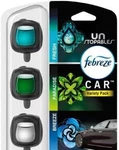 Febreze Car Air Vent Clips, Freshener, Unstopables Scents Variety. Fixed Price $13.99.