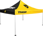 Thor Collapsible Canopy Top 10X10 Black Yellow 40300027. Fixed Price $159.95.