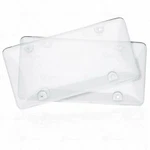 Zone Tech 2 Pack Clear License Plate Covers Tag Frame Bubble Shield. Fixed Price $9.79.
