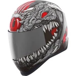 Icon Airform Mips Kryola Kreep Fullface Helmet Grey/blk/red Dot ; Ece 22-06. Fixed Price $250.00.