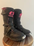 Women Size 6 Rider Black/pink Offroad Motocross Biker Boots. Fixed Price $79.99.