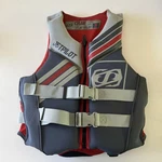 Jet Pilot Cause Neoprene Cga Life Vest - Grey Red Men Small. Fixed Price $28.95.