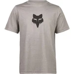 Fox Racing Legacy Youth Tee, Heather Graphite. Fixed Price $29.95.