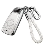 Tukellen For Audi Fob Cover With Keychain, Special 3-4 Buttons, White. Fixed Price $27.38.