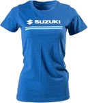 Factory Effex Women's Suzuki Stripes Short Sleeve T-shirt. Fixed Price $32.95.