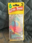 Little Trees Brand Cotton Candy Car Air Fresheners 3 Pack - New. Fixed Price $6.95.