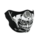 Zan Half Mask Neoprene Chrome Skull. Fixed Price $11.49.