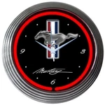 Ford Car Garage 15 Inches Clock Neonetics 8MUSTANG. Fixed Price $84.99.