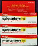 Perrigo Hydrocortisone Ointment 1% Maximum Strength Anti-itch 1OZ Tube -3 Pack. Fixed Price $12.99.