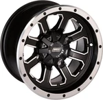 Moose 548X Rear Wheel Black W/machined 12X8 4/110 (0230-0733). Fixed Price $83.06.