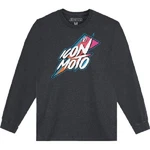 Icon Rad Dawn Long-sleeve T-shirt Tee Heather Charcoal Men's Size Medium. Fixed Price $30.00.