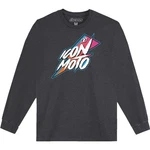 Icon Rad Dawn Long Sleeve Tee, Charcoal Heather. Fixed Price $30.00.