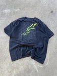 Alpinestars Shirt Mens 2XL Black Logo Graphic Tee Motocross Racing Motorcycle. Fixed Price $10.28.